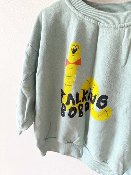 Bobo Choses Worm Sweatshirt • 4-5 years
