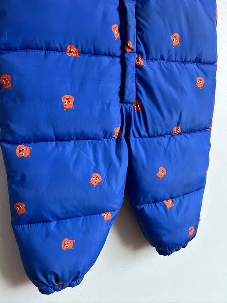 Tiny Cottons Beaver Snow Overalls • 2-3 years