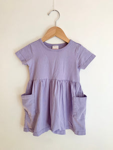 Hanna Andersson Purple Dress • 2 years