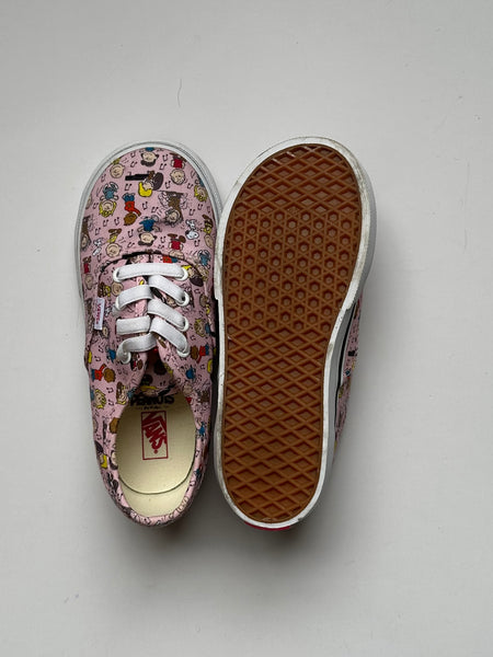 NEW Vans x Peanuts Pink Shoes • 10c