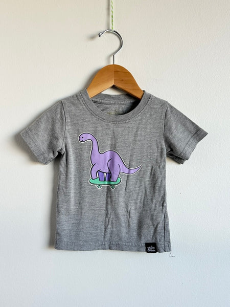 Whistle and Flute Skateboarding Dino T-Shirt • 12-18 months