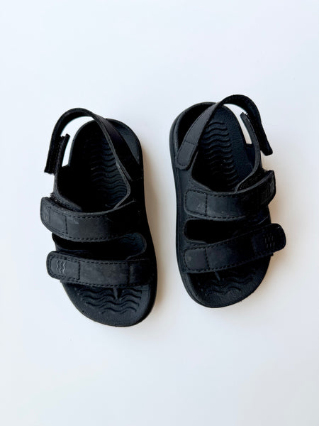 Natives Black Sandals • 7c