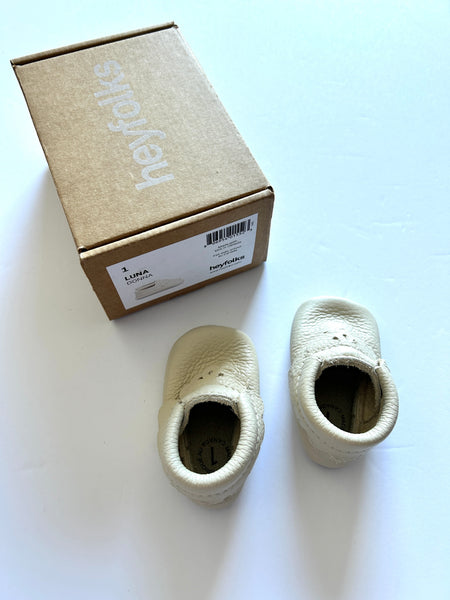 NEW Luna Heyfolks Leather Mocs • 1c