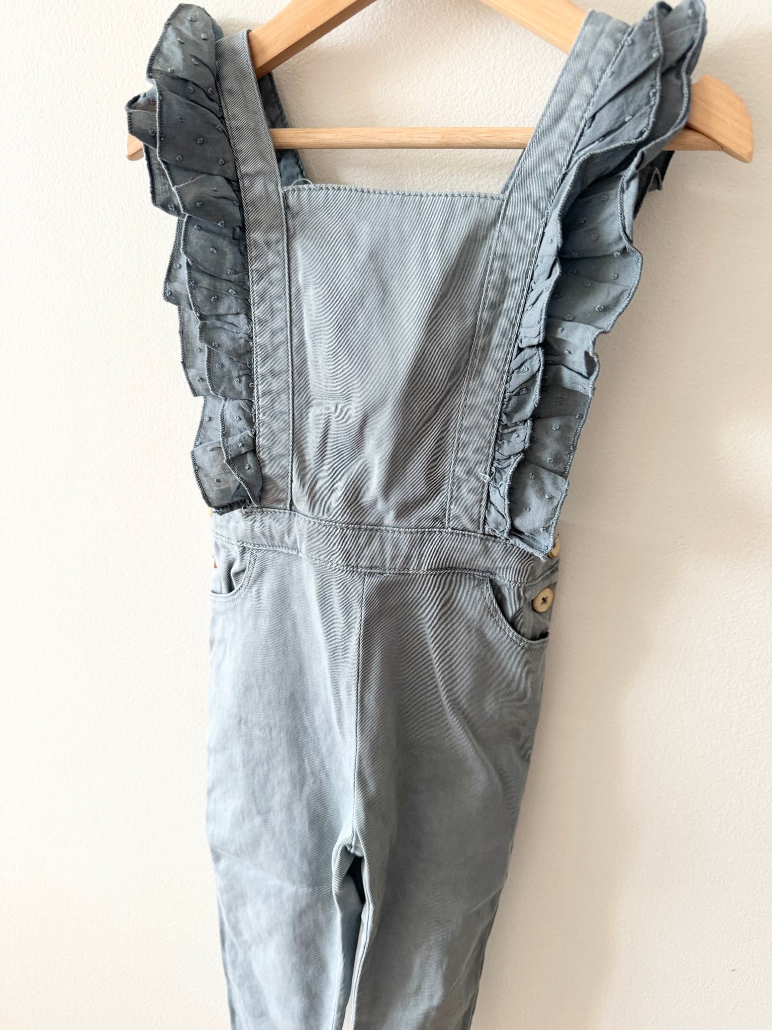 Zara Flutter Strap Overalls • 18-24 months