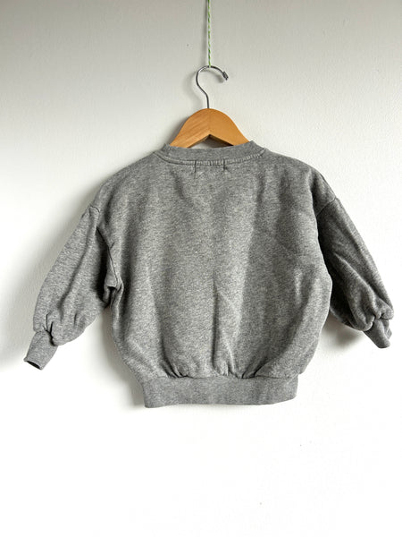Bobo Choses Dog Face Sweatshirt • 2-3 years