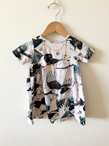 Molo Magpie Bird Dress • 1-3 years