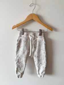 Jamie Kay White Floral Sweatpants • 1-2 years