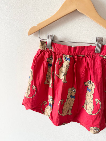 Mini Rodini Red Dog Skirt • 3-5 years (104-110cm)