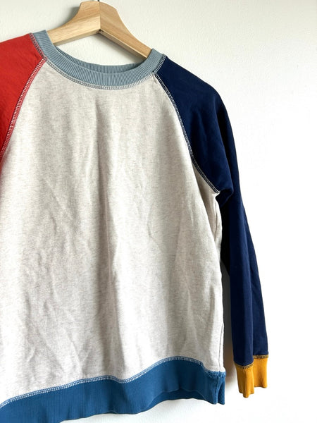 Hanna Andersson Colourblock Sweatshirt • 10-12 years