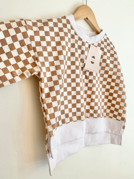 NEW Holde Gingham Sweatshirt • 3 years