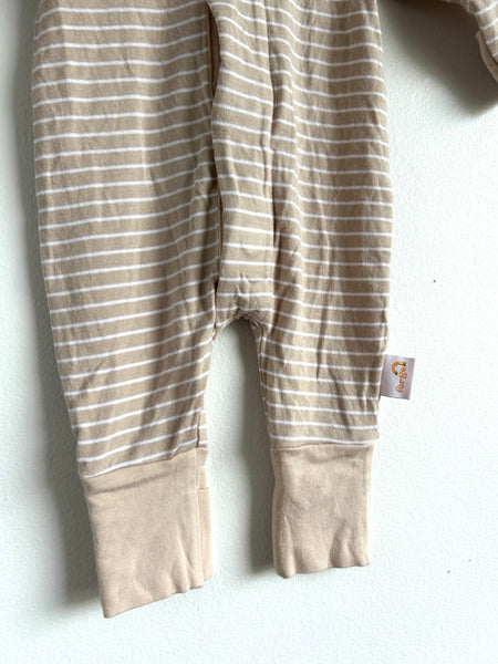 Forge Soft Magnetic Striped Sleeper • Newborn