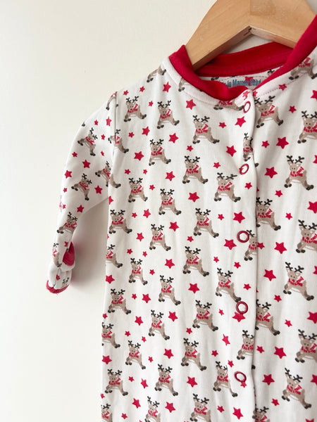 Jojo Maman Bebe Reindeer Romper • 3-6 months *