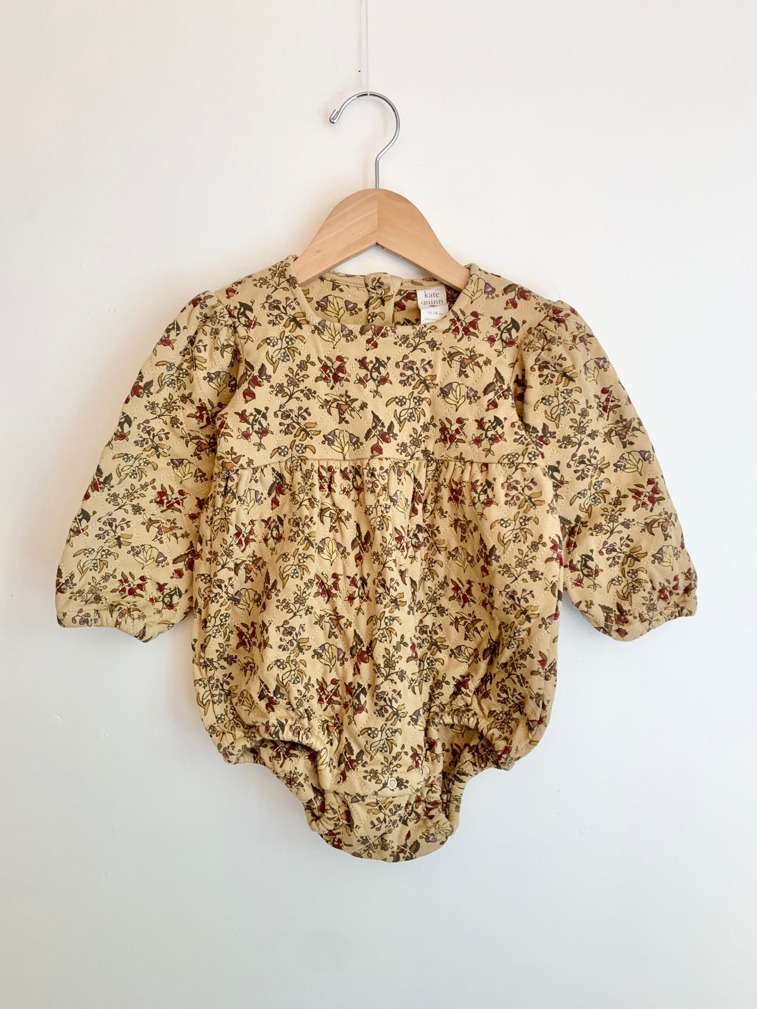 Kate Quinn Quilted Bubble Romper • 18-24 months