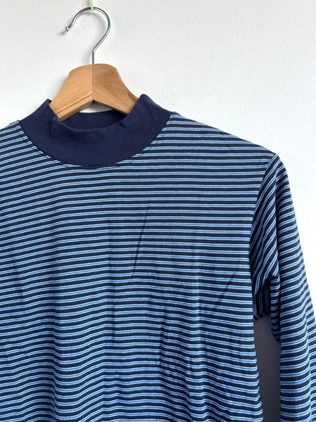Vintage Mercury Striped Cotton Turtleneck • 8-10 years (XL)