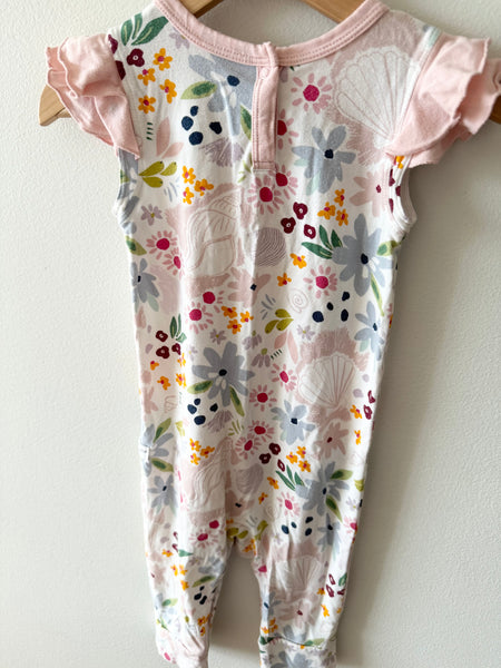 LouLou Lollipop Floral Romper • 6-12 months