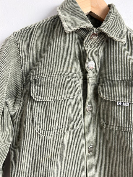 Atilla Cubs Green Coduroy Shacket with Buttons • 4 years