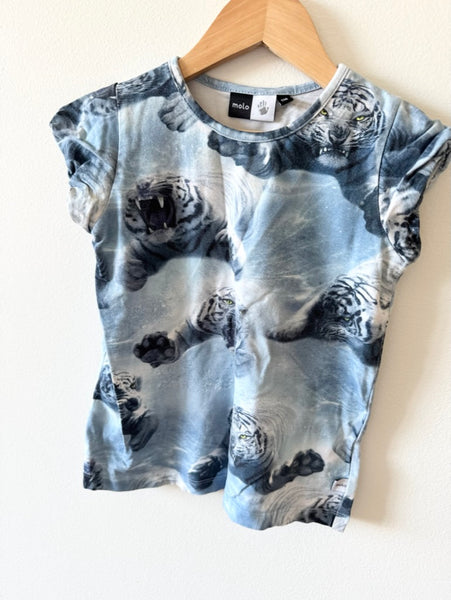 Molo Swimming Tiger T-Shirt • 6 years