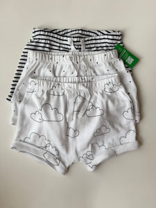 NEW Gap 3pk Cotton Shorties • 18-24 months
