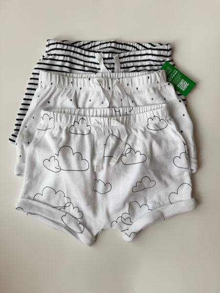 NEW Gap 3pk Cotton Shorties • 18-24 months