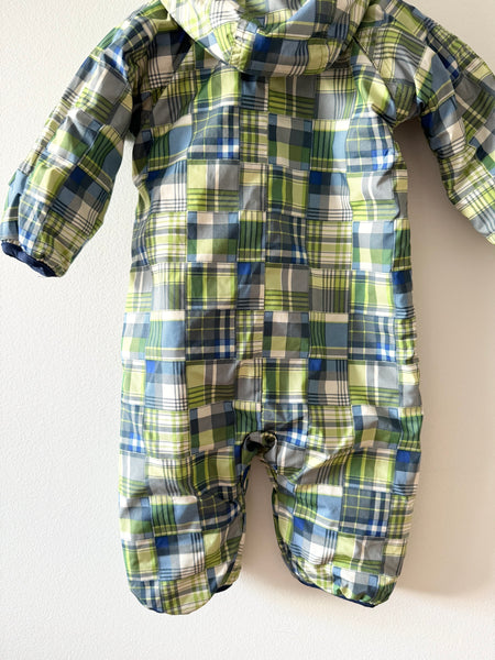 Patagonia Reversible Patchwork Snowsuit • 6-12 months