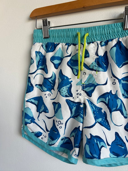 Hatley Blue Stingray Swim Shorts • 6 years