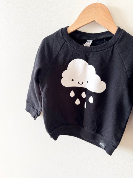 Whistle and Flute Rain Cloud Crewneck Sweater • 1-2 years