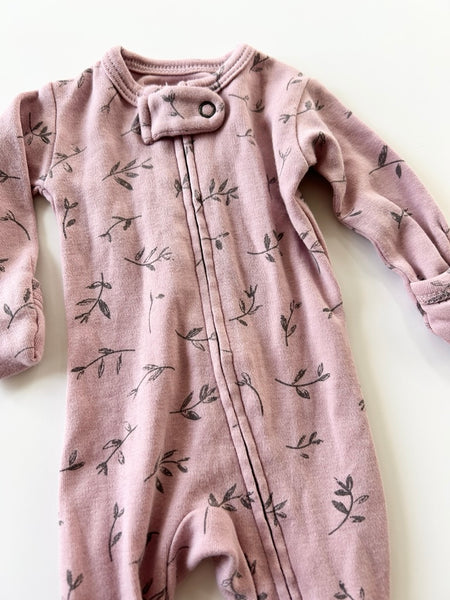 L'oved Baby Pink Footie Sleeper • Newborn *