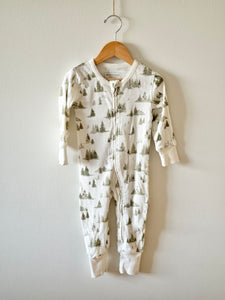 MakeMake Waffle Trees Romper • 18-24 months