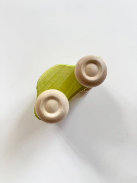 Green Wooden Toy Car