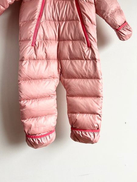 NEW Patagonia Light Pink Down Bunting Suit • 6-12 months (fits big)