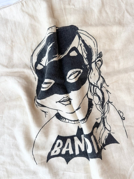 "Bandit" Pillowcase 20x20 inches