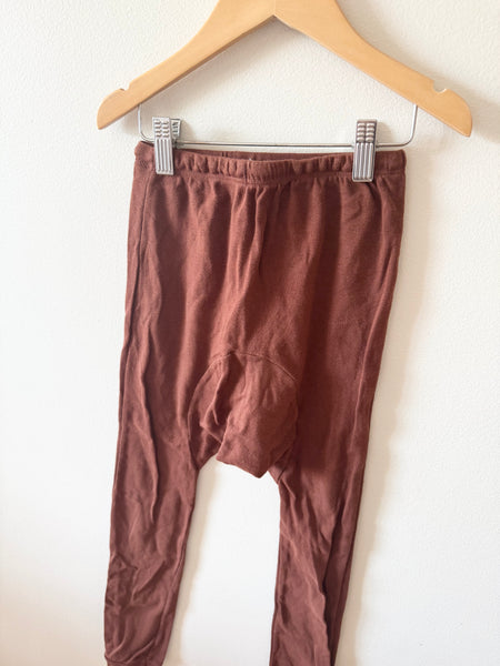Mabo Brown Drawstring Pants with White String • 6-8 years