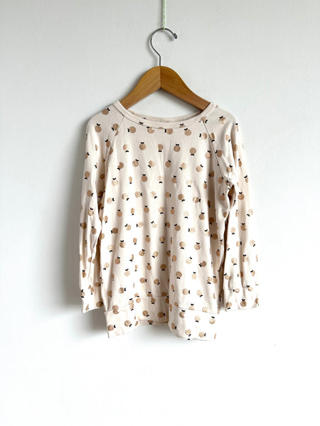 Little and Lively Golden Apples Long Sleeve Top • 5-6 years
