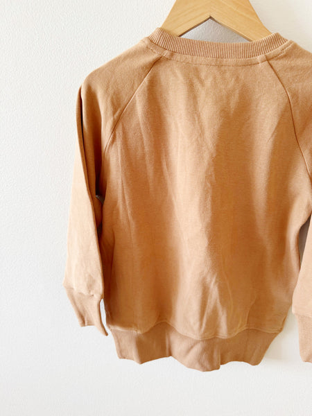 NEW Little Bipsy Brown Sweatshirt • 3-4 years