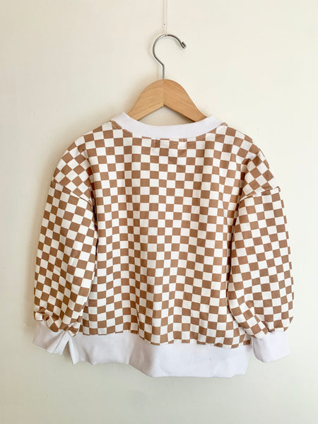 NEW Holde Gingham Sweatshirt • 3 years