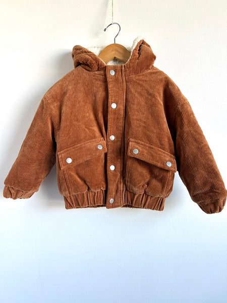 Seed Heritage Courduroy Sherpa Jacket • 4 years