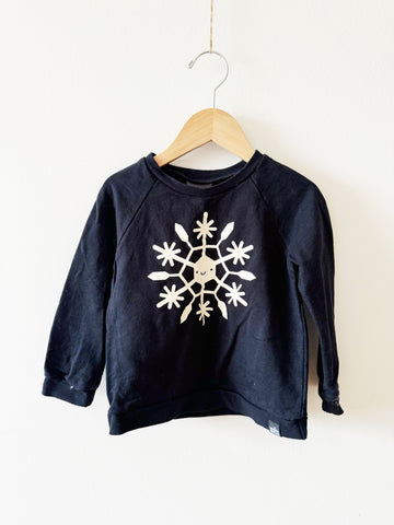 Whistle and Flute Snowflake Sweatshirt • 3-4 years