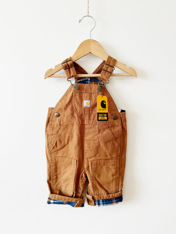 NEW Carhartt Lined Overalls • 3-6 months