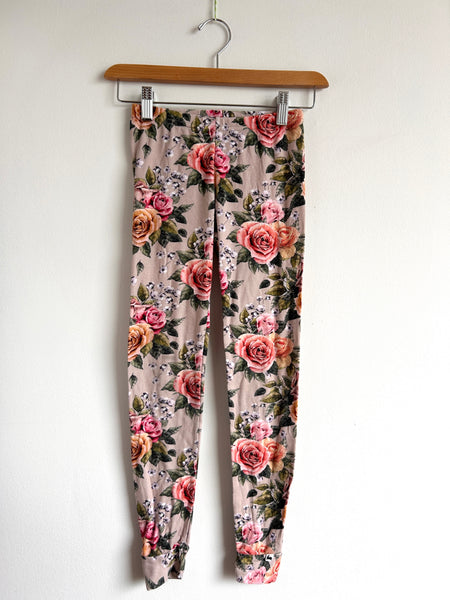 Little and Lively Antique Floral Leggings • 9-10 years