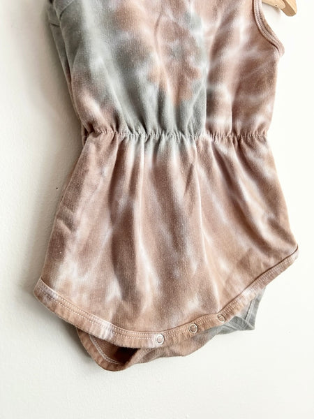 Rylee and Cru Tie Dye Bubble Romper • 6-12 months