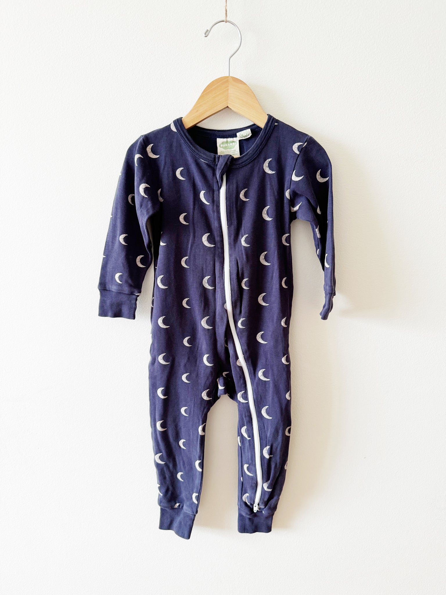 Parade Organics Moon Zipper Sleeper • 18-24 months