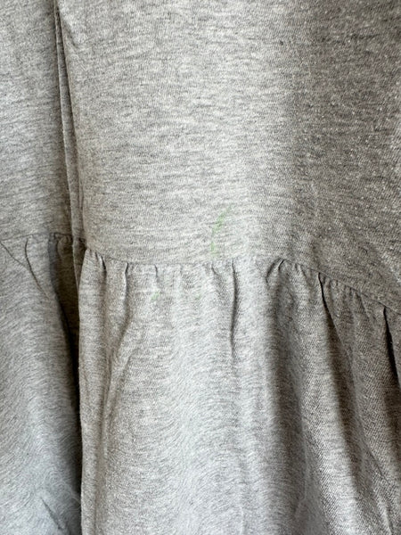 Petits Vilains Grey T-Shirt Dress Cotton • 4-6 years