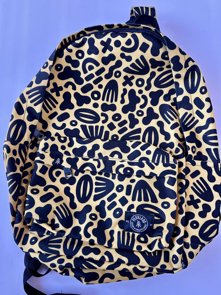 Parkland Yellow Squiggle Backpack