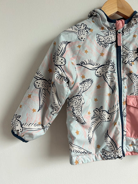 Patagonia Owl Reversible Puffball Blue and Pink • 2 years