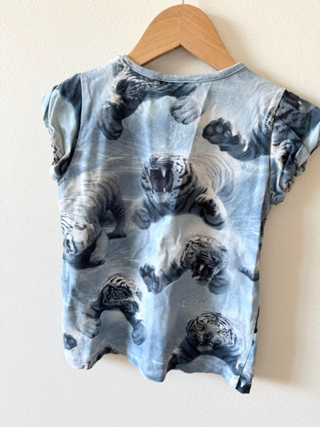 Molo Swimming Tiger T-Shirt • 6 years