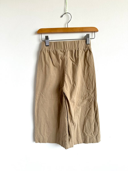 The Simple Folk Wide Leg Tan Pants • 4-5 years