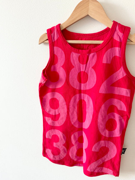 NEW Nununu Numbers Tank Top • 6-7 years