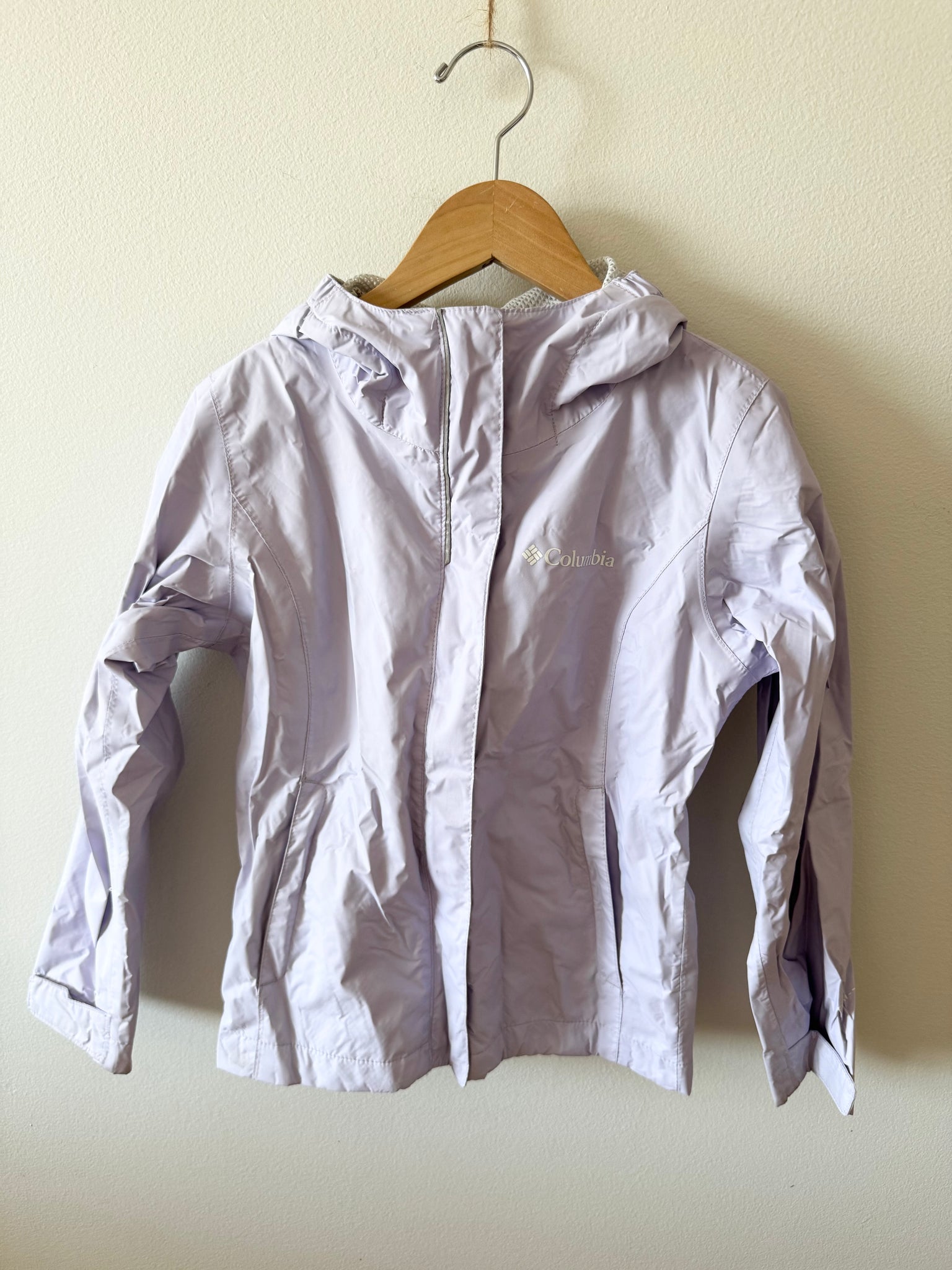 Columbia Lavender Purple Rainjacket • 6 years (Small)