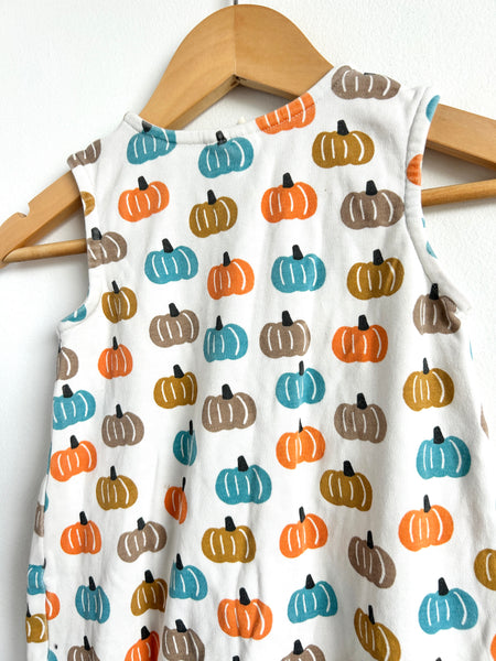 Siix Cotton Tank Romper with Pumpkins • 12-18 months