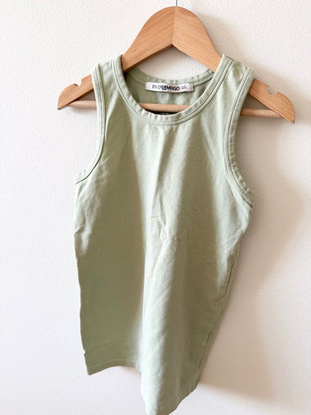 Mingo Mint Green Tank Top • 6-8 years